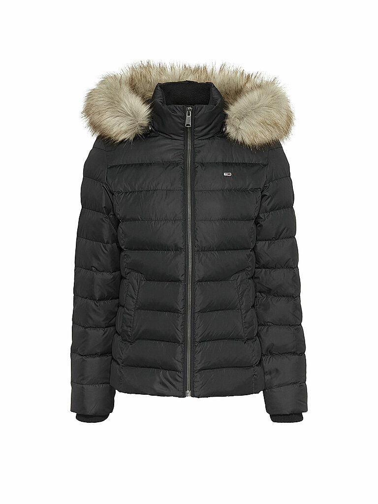 TOMMY JEANS Daunenjacke Martina schwarz | M von Tommy Jeans