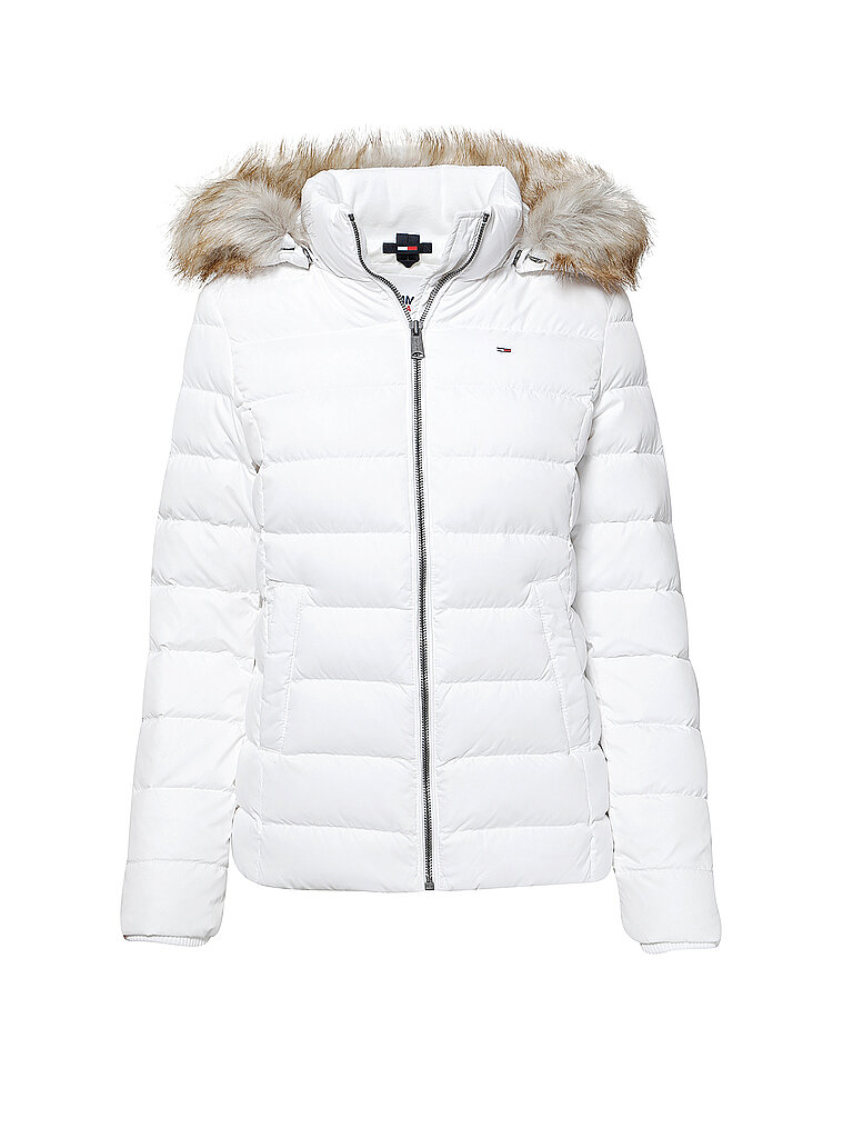 TOMMY JEANS Daunenjacke Martina weiss | XS von Tommy Jeans