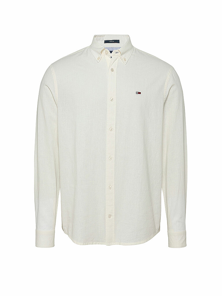 TOMMY JEANS Hemd Regular Fit weiss | M TOMMY JEANS Hemd Regular Fit weiss | M von Tommy Jeans
