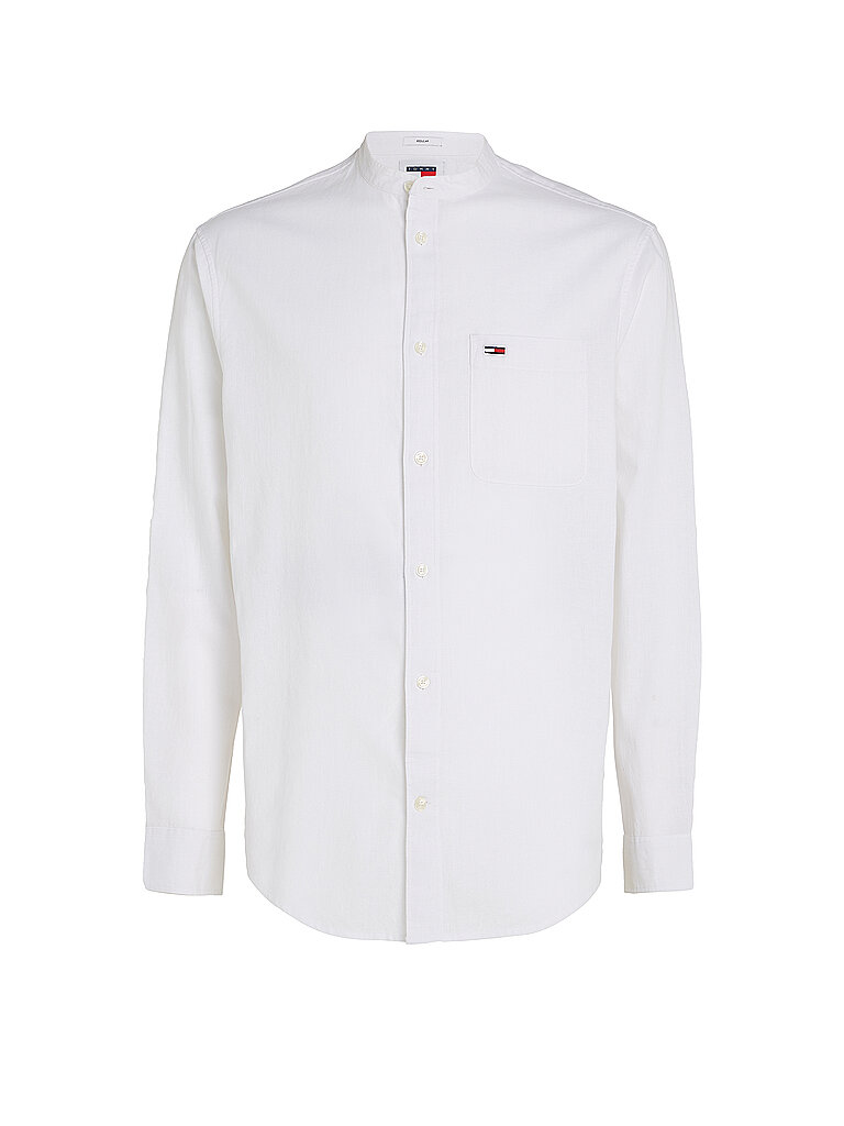 TOMMY JEANS Hemd Regular Fit  weiss | XS von Tommy Jeans