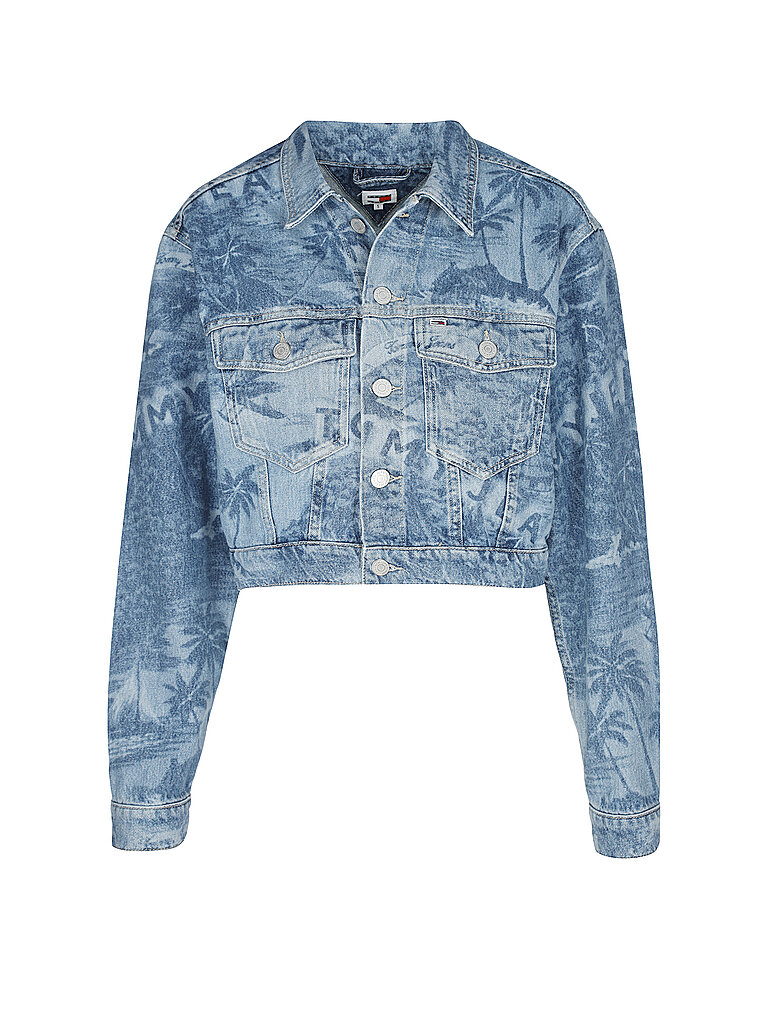 TOMMY JEANS Jeansjacke CLAIRE  blau | L von Tommy Jeans