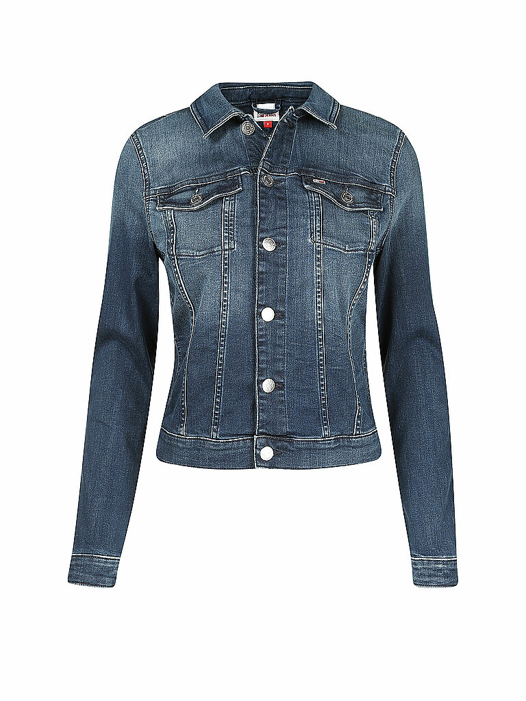 TOMMY JEANS Jeansjacke blau | M von Tommy Jeans