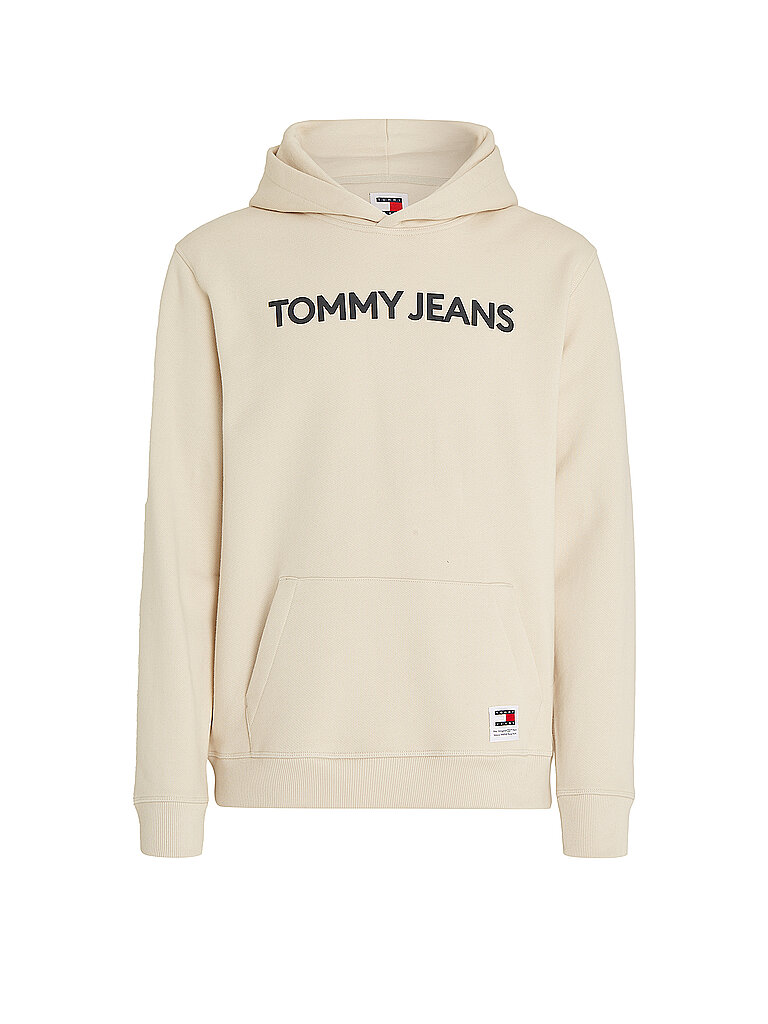TOMMY JEANS Kapuzensweater - Hoodie beige | L von Tommy Jeans