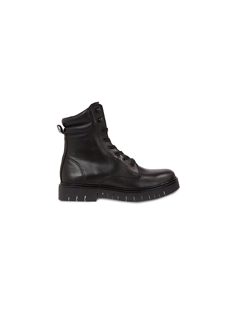 TOMMY JEANS Schnürboots schwarz | 37 von Tommy Jeans