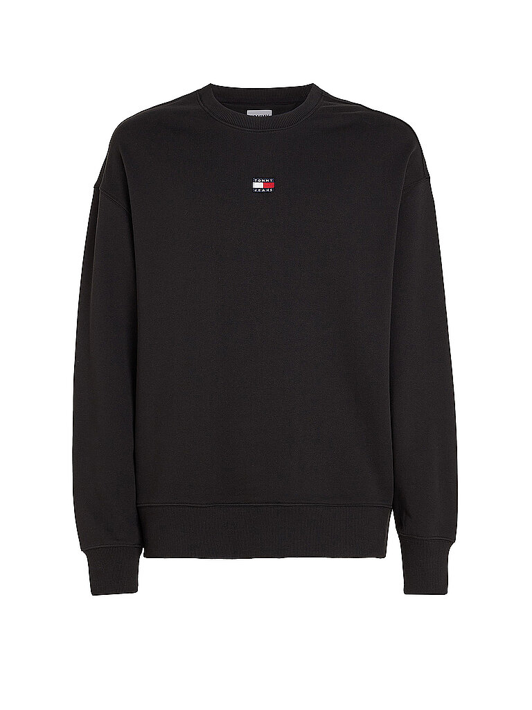 TOMMY JEANS Sweater schwarz | L von Tommy Jeans