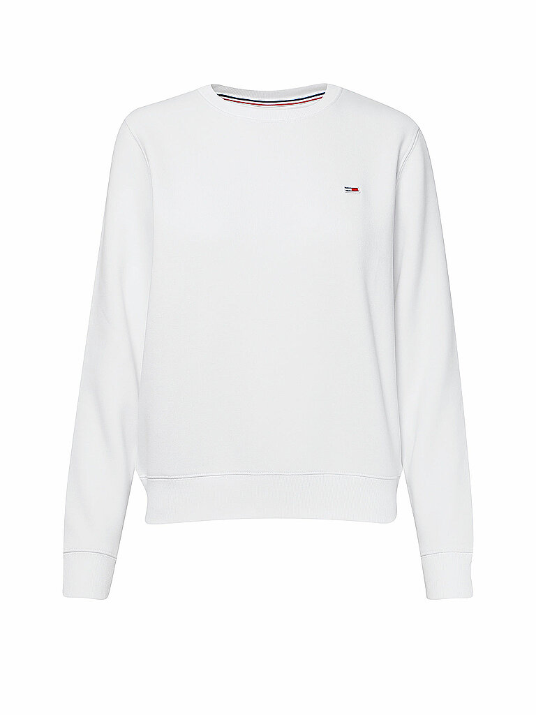 TOMMY JEANS Sweater weiss | XS von Tommy Jeans