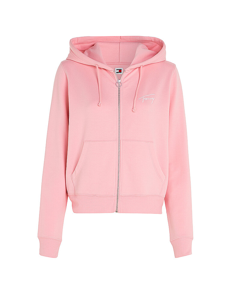 TOMMY JEANS Sweatjacke rosa | L von Tommy Jeans