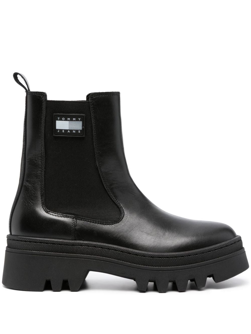 Tommy Jeans 40mm chelsea boots - Black von Tommy Jeans
