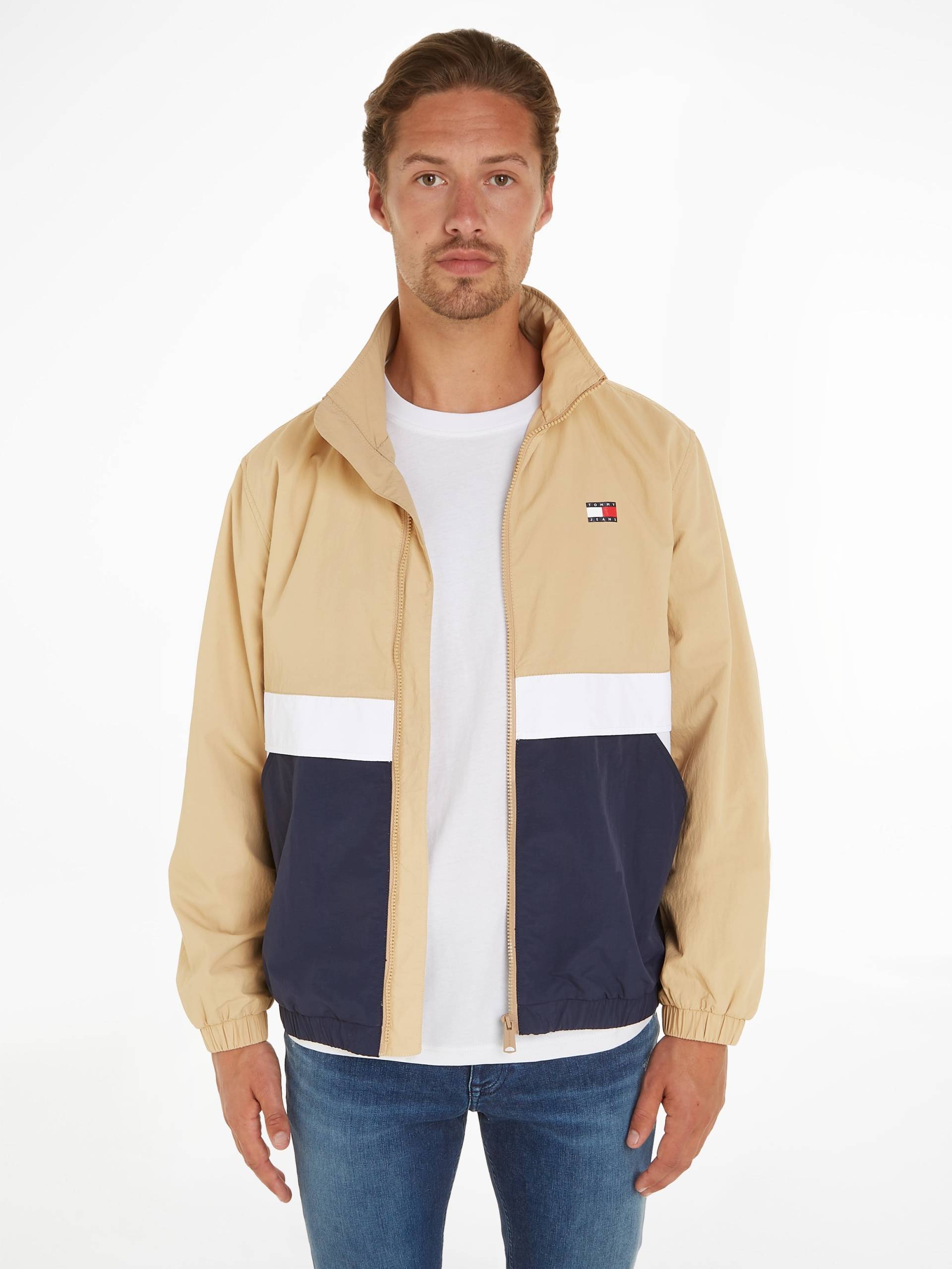 Tommy Jeans Anorak »TJM ESSENTIAL COLORBLOCK JACKET«, mit hohem Stehkragen von Tommy Jeans