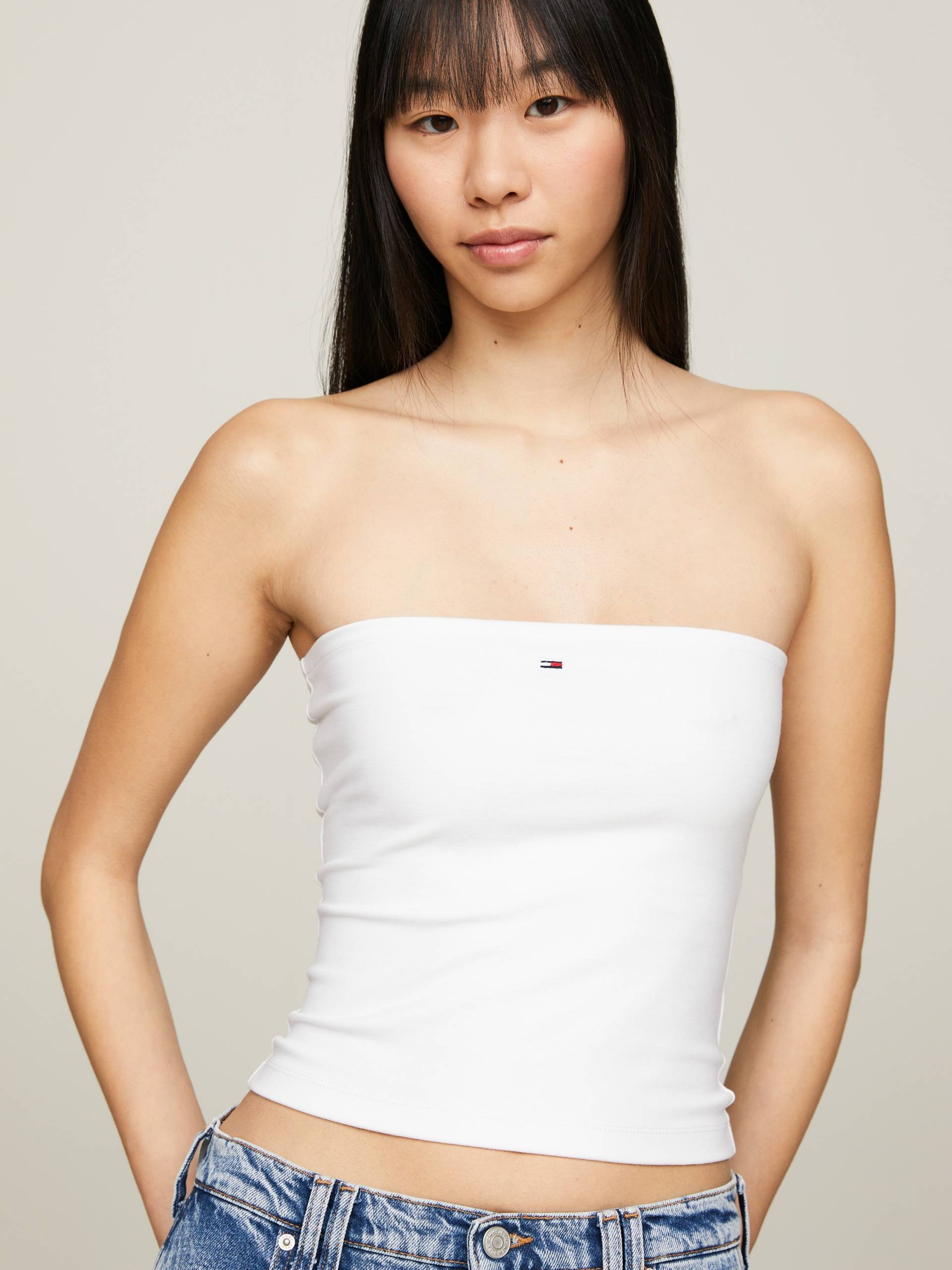 Tommy Jeans Bandeautop »TJW SLIM ESSENTIAL TUBE TOP« von Tommy Jeans