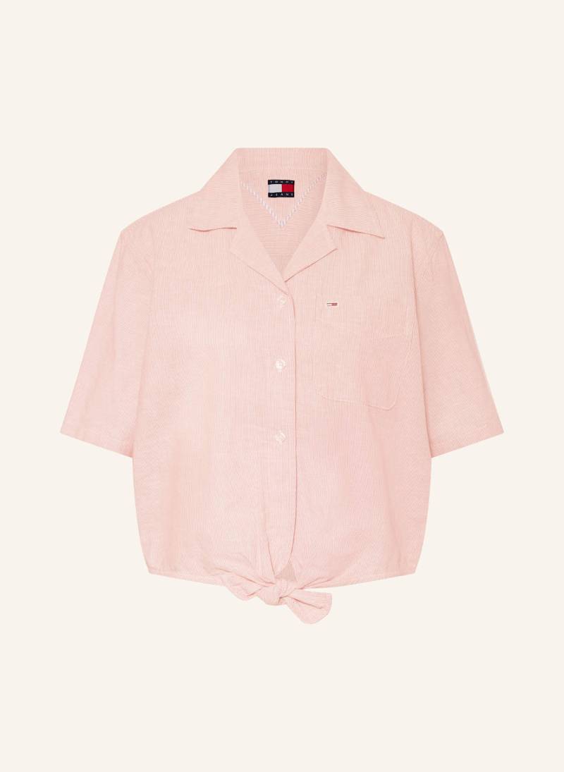 Tommy Jeans Hemdbluse rosa von Tommy Jeans