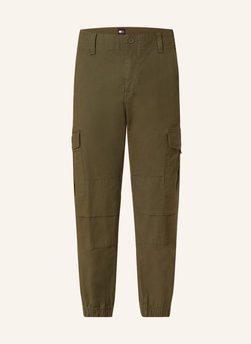 Tommy Jeans Cargohose Ethan Relaxed Fit gruen von Tommy Jeans