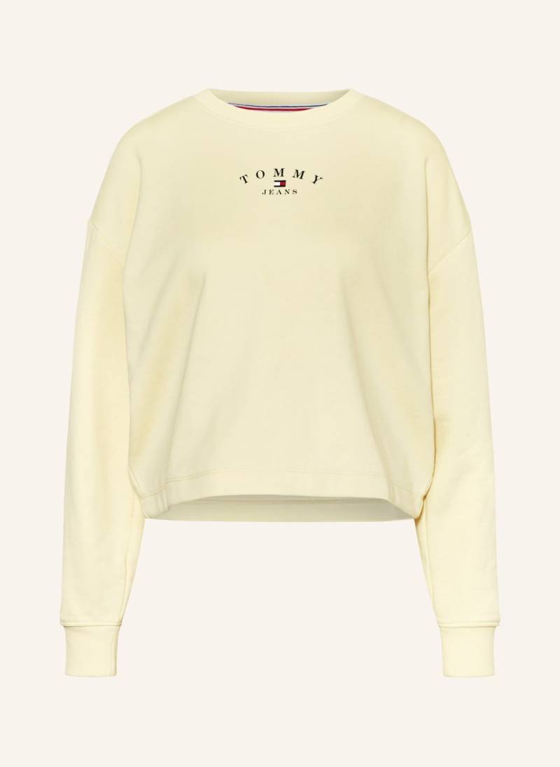 Tommy Jeans Cropped-Sweatshirt gelb von Tommy Jeans