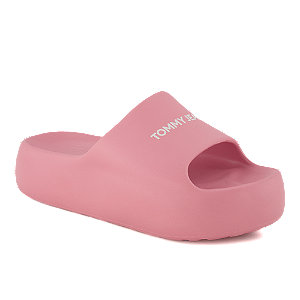 Tommy Jeans Damen Pantolette Pink von Tommy Jeans