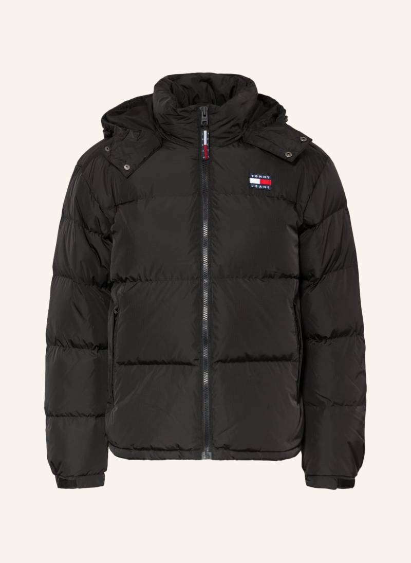 Tommy Jeans Daunenjacke Alaska Mit Abnehmbarer Kapuze schwarz von Tommy Jeans