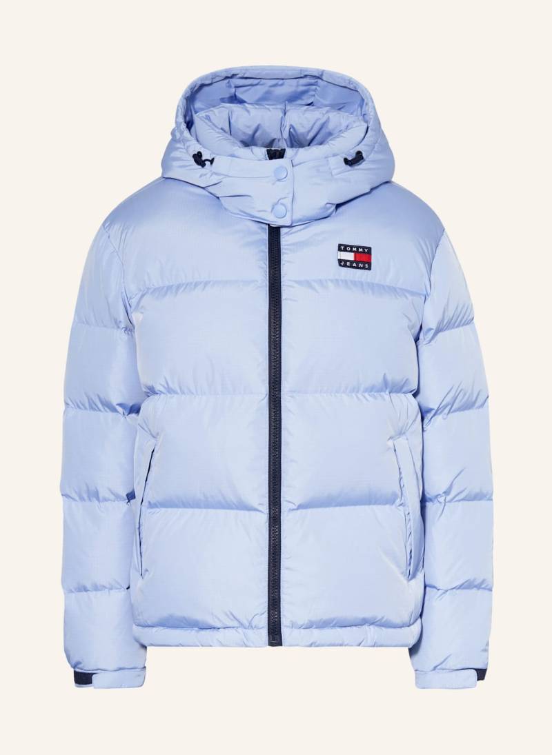 Tommy Jeans Daunenjacke Mit Abnehmbarer Kapuze blau von Tommy Jeans