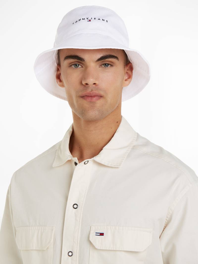 Tommy Jeans Fischerhut »TJM LINEAR LOGO BUCKET HAT«, mit gesticktem Logoschriftzug UNISEX Buckethat von Tommy Jeans
