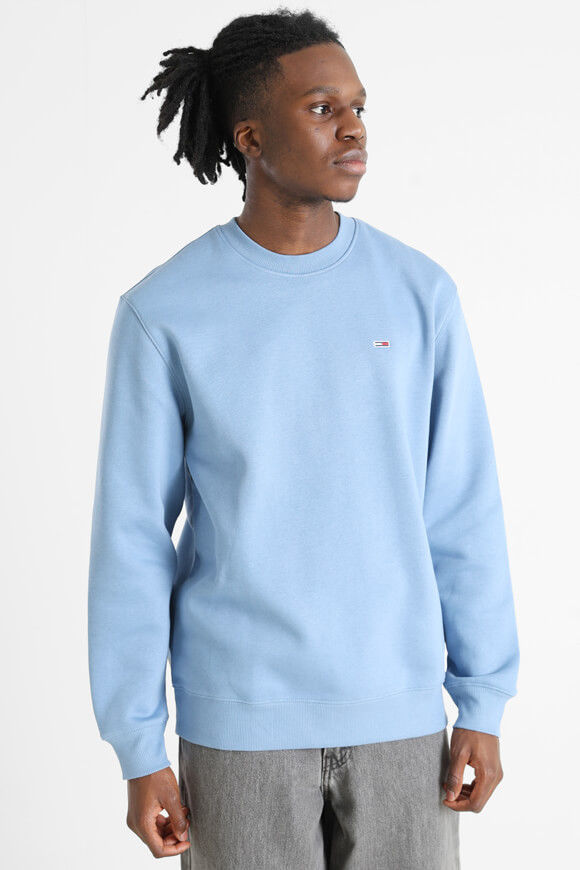 Tommy Jeans Flag Fleece Sweatshirt | Colorado Blue | Herren | M Tommy Jeans Flag Fleece Sweatshirt | Colorado Blue | Herren | M von Tommy Jeans