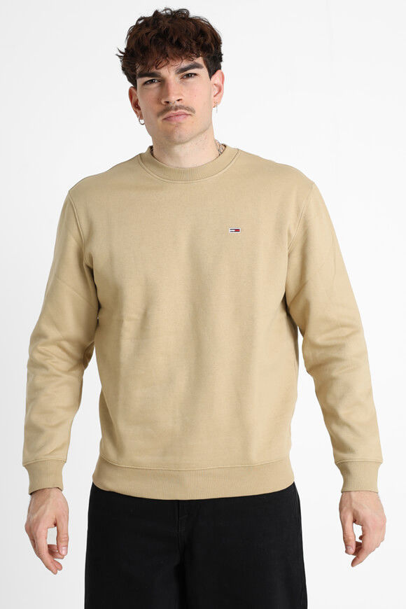 Tommy Jeans Flag Fleece Sweatshirt | Relic Tan | Herren | M Tommy Jeans Flag Fleece Sweatshirt | Relic Tan | Herren | M von Tommy Jeans