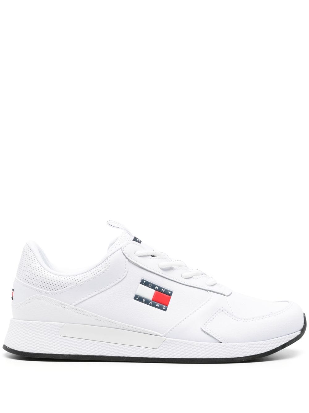 Tommy Jeans Flexi panelled sneakers - White von Tommy Jeans