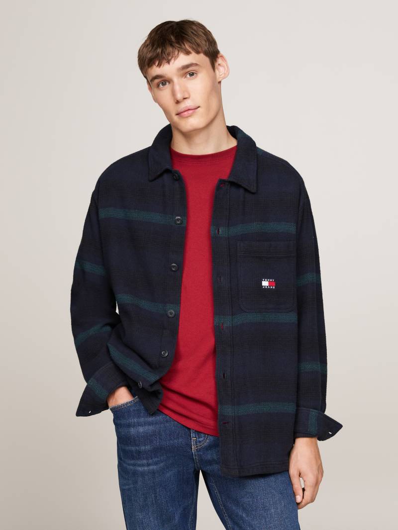 Tommy Jeans Hemdjacke »TJM BADGE CHECK OVERSHIRT«, kariert von Tommy Jeans