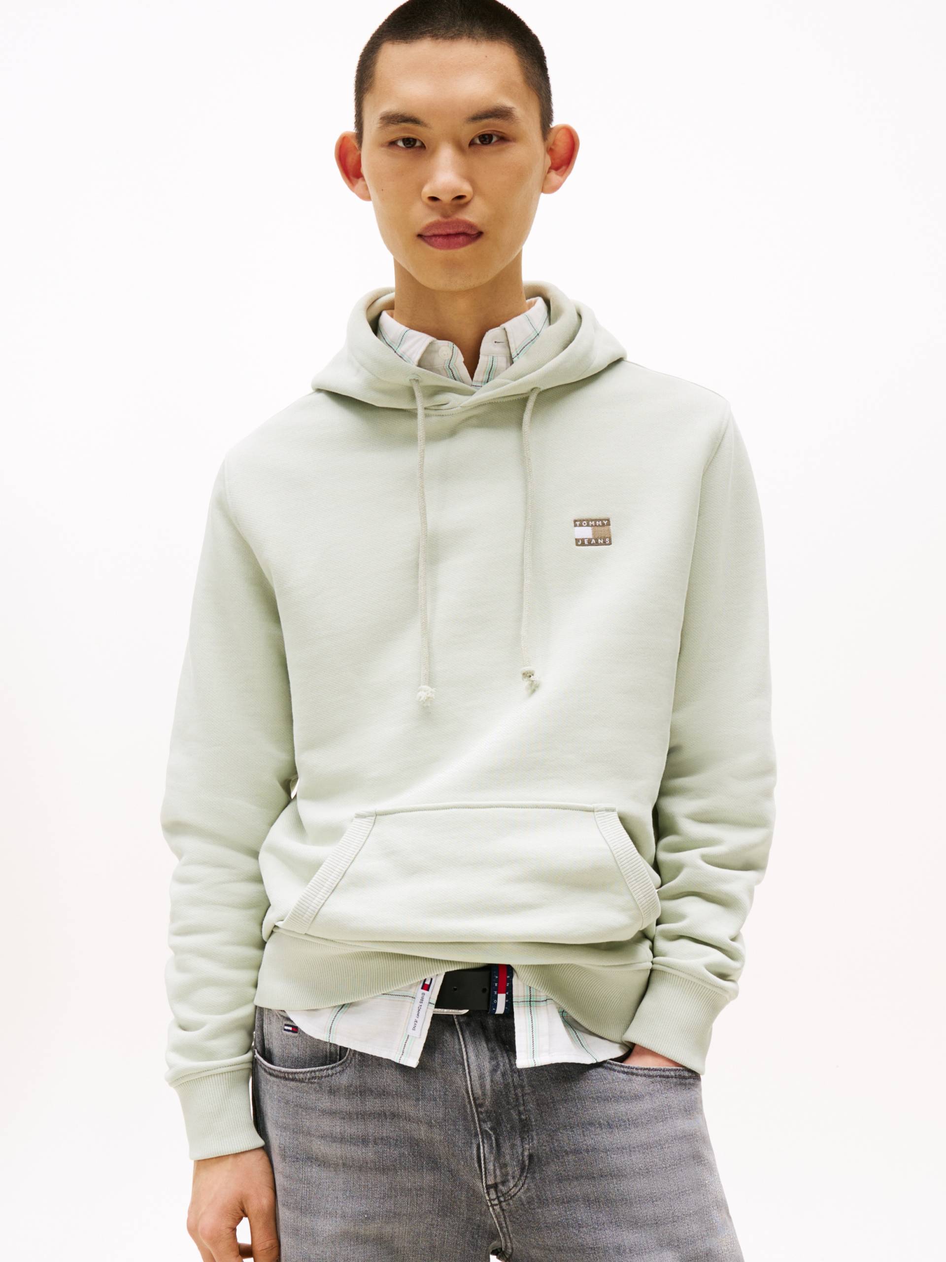 Tommy Jeans Hoodie »TJM REG BADGE HOODIE EXT«, Mit Rundhalsausschnitt von Tommy Jeans