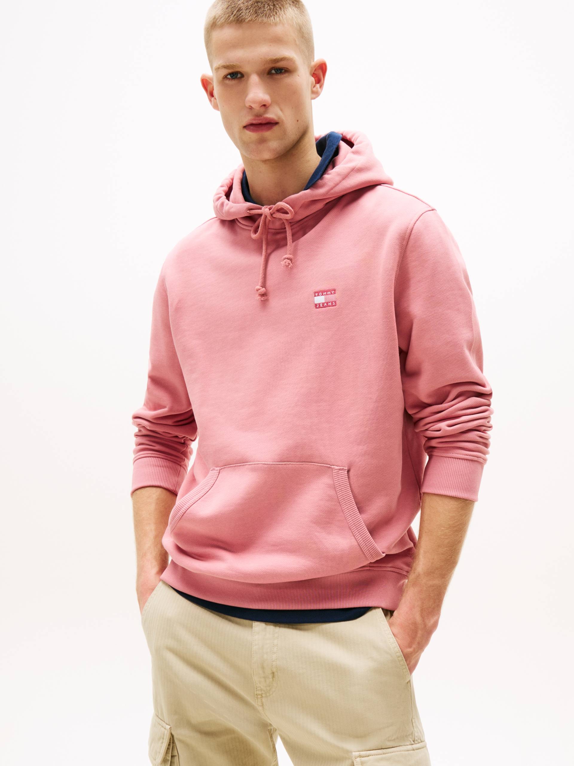 Tommy Jeans Hoodie »TJM REG BADGE HOODIE EXT«, Mit Rundhalsausschnitt von Tommy Jeans