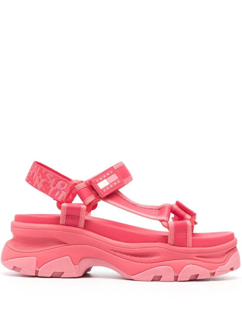 Tommy Jeans Hybrid 56mm sandals - Pink von Tommy Jeans