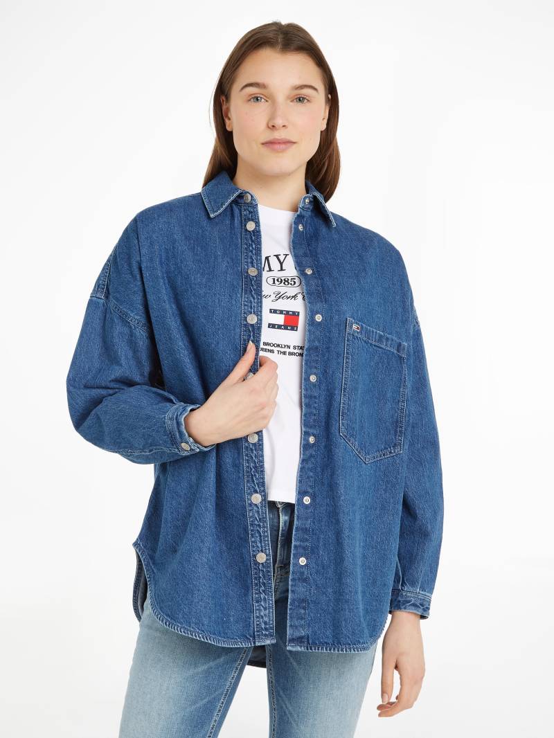 Tommy Jeans Jeansbluse »TJW SPR OVS DENIM OVERSHIRT« von Tommy Jeans
