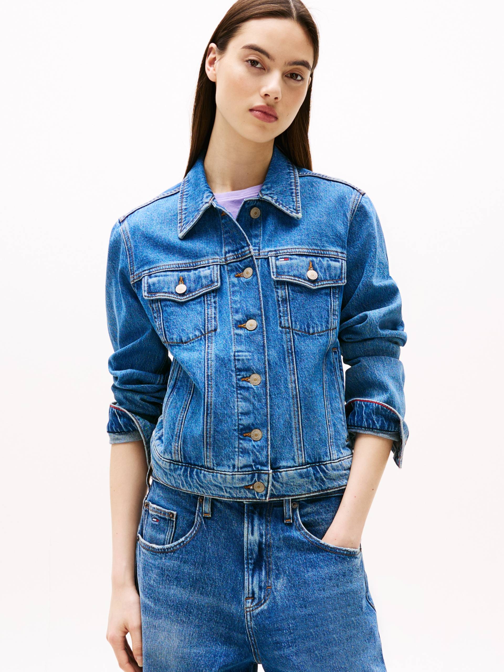 Tommy Jeans Jeansjacke »CLASSIC TRUCKER JACKET CI8132« Tommy Jeans Jeansjacke »CLASSIC TRUCKER JACKET CI8132« von Tommy Jeans