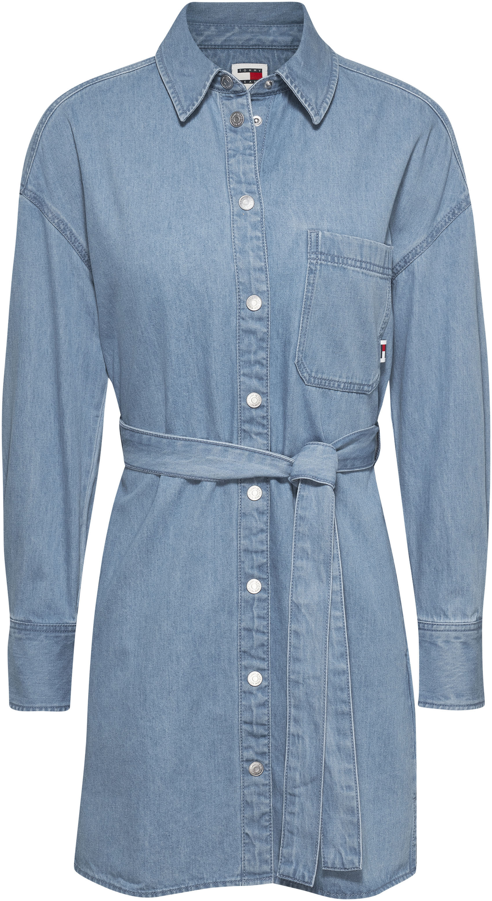 Tommy Jeans Jeanskleid »TJW BELTED DENIM SHIRT DRESS EXT« von Tommy Jeans