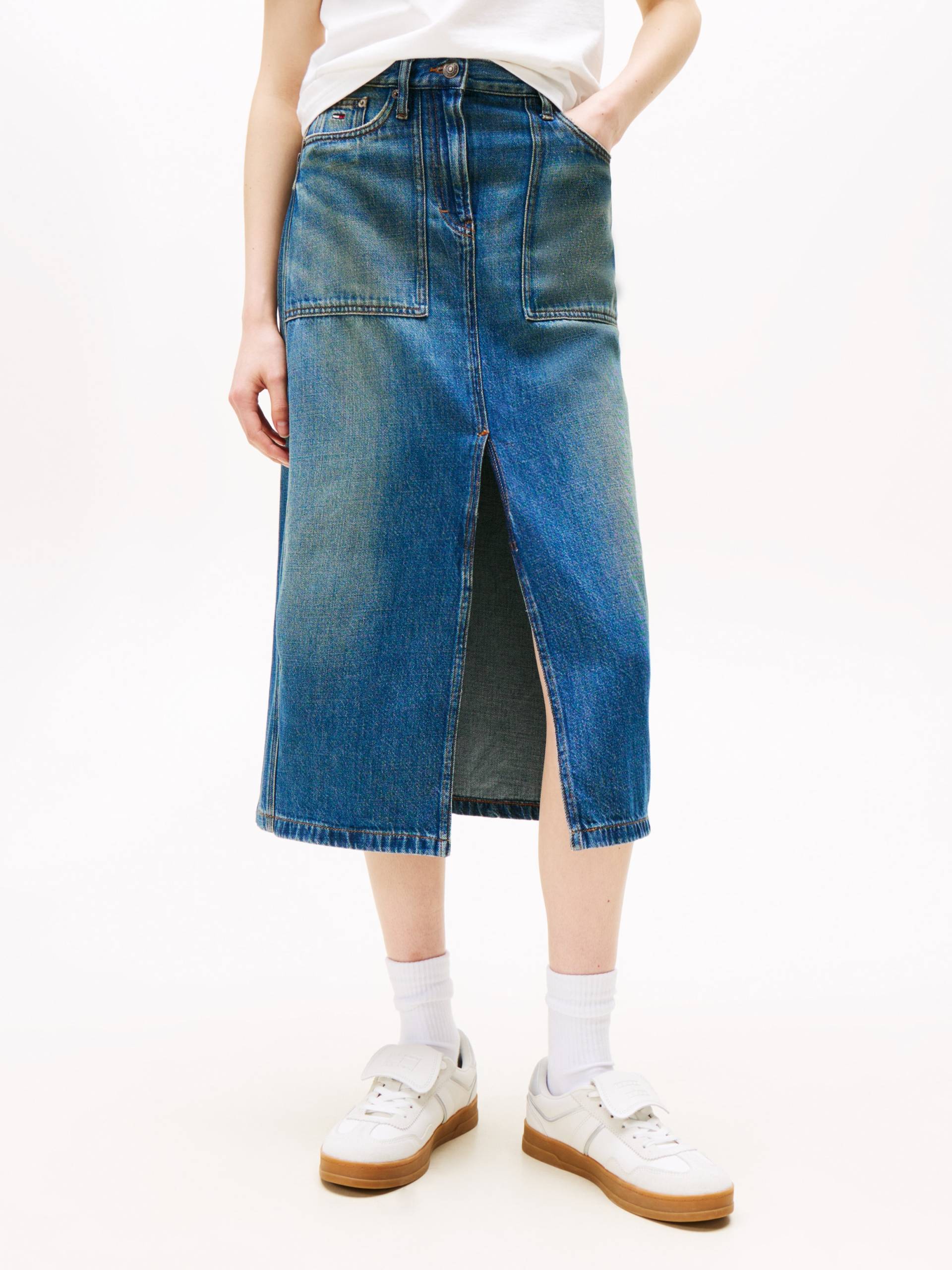 Tommy Jeans Jeansrock »CLAIRE MIDI SKIRT UTILITY CI2037« von Tommy Jeans