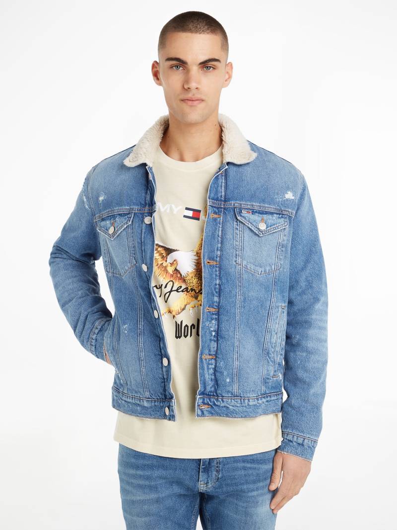 Tommy Jeans Jeansweste »TEDDY TRUCKER JACKET DG2038« von Tommy Jeans