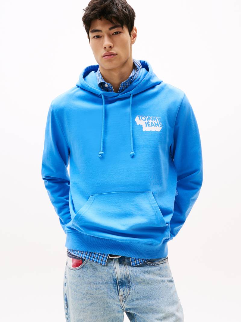 Tommy Jeans Kapuzensweatshirt »TJM STACK BACK LOGO HOODIE EXT«, Mit Rundhalsausschnitt von Tommy Jeans