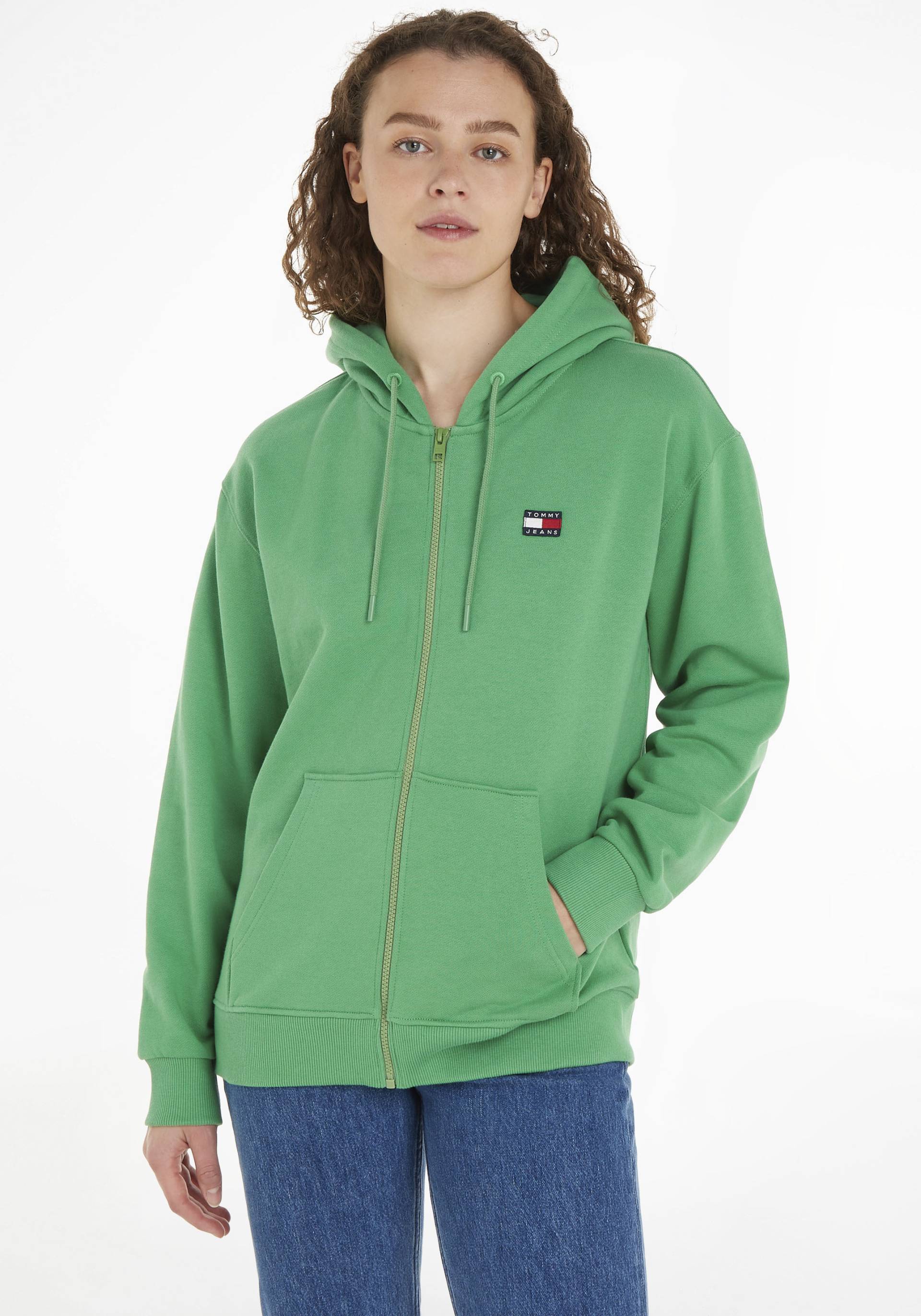 Tommy Jeans Kapuzensweatshirt »TJW RLX XS BADGE ZIP TRHU« von Tommy Jeans