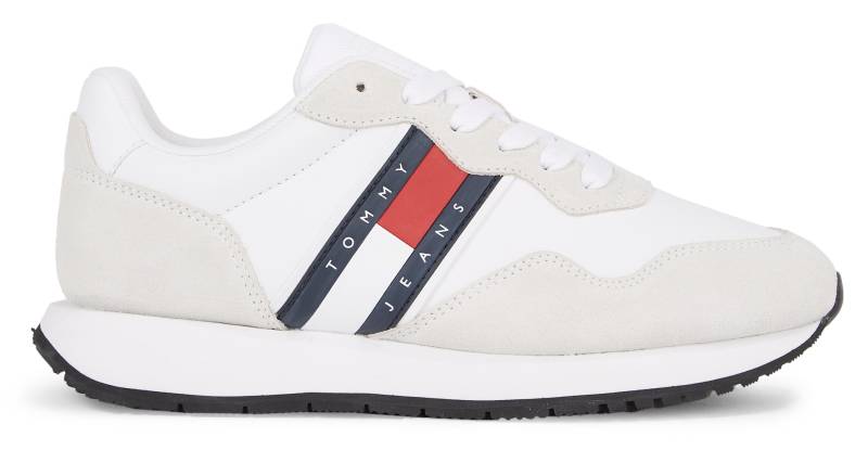 Tommy Jeans Keilsneaker »TJW EVA RUNNER MAT MIX ESS«, Freizeitschuh, Halbschuh, Schnürschuh mit seitlicher Logoflagge von Tommy Jeans
