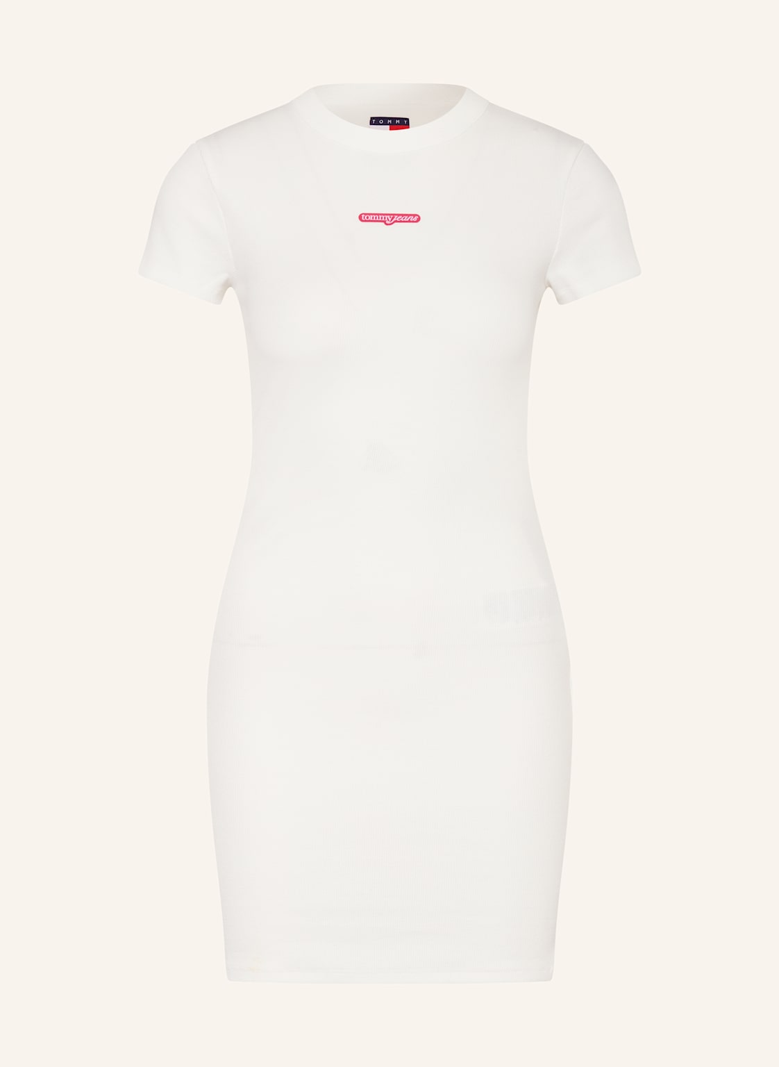 Tommy Jeans Kleid weiss von Tommy Jeans