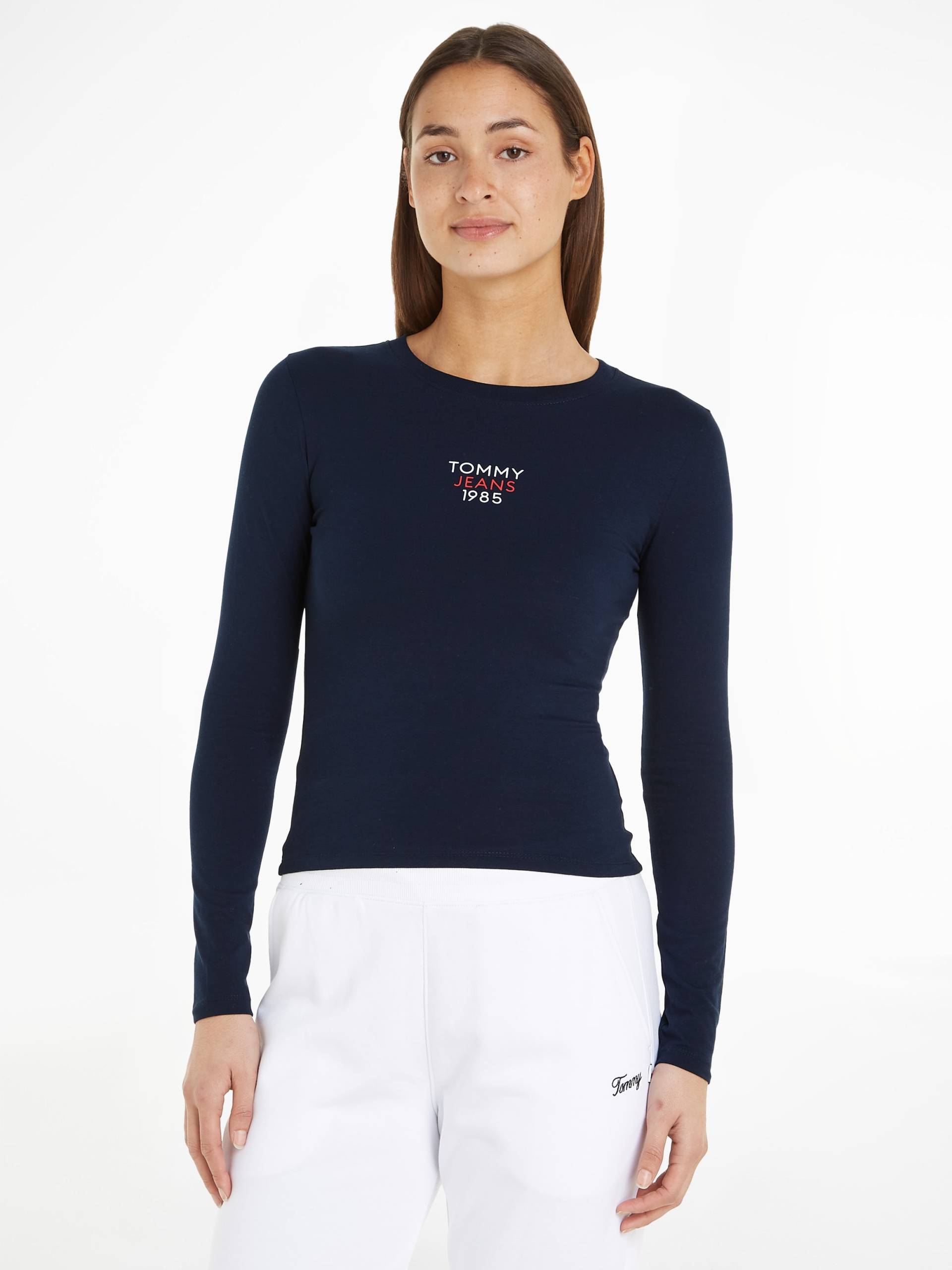 Tommy Jeans Langarmshirt »Slim Fit Essential Logo Longsleeve Shirt« von Tommy Jeans