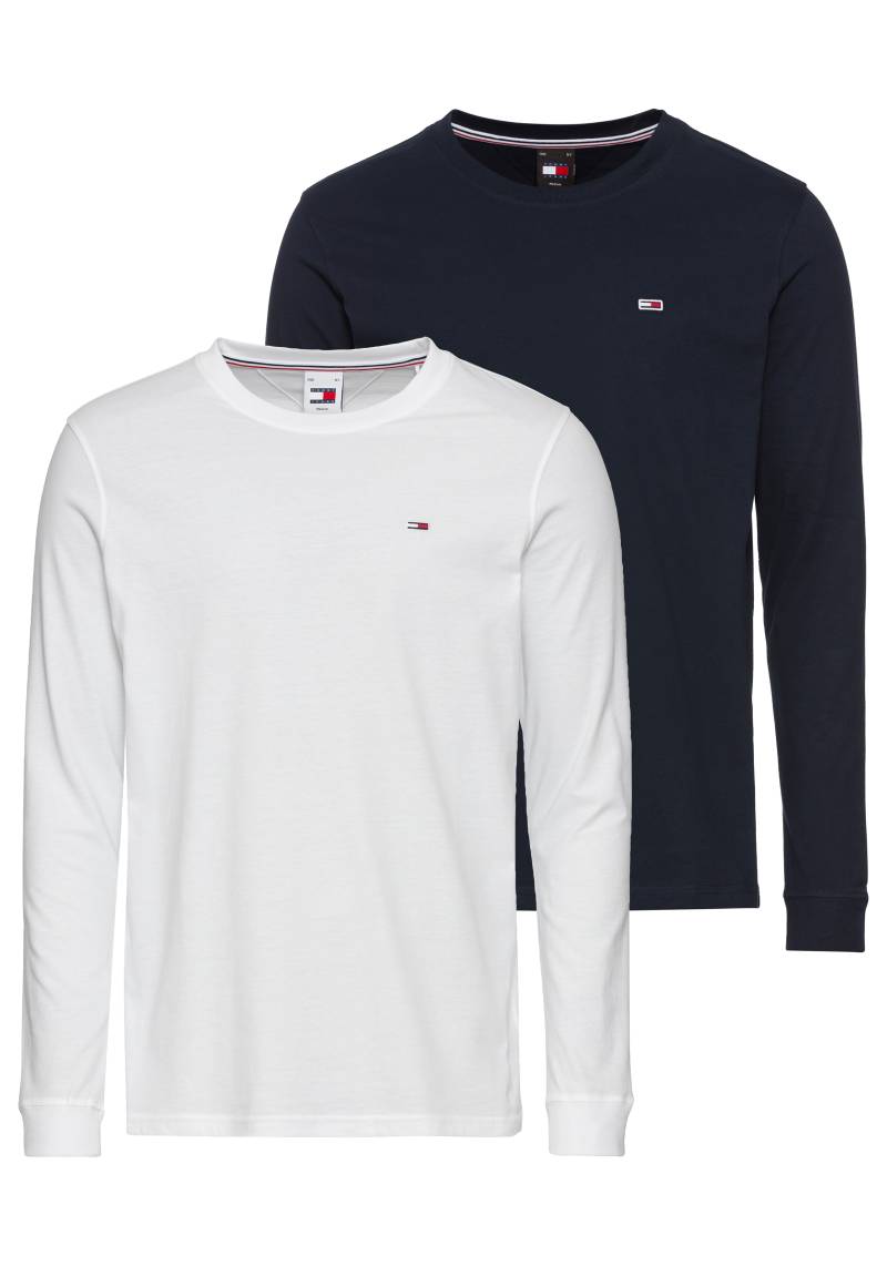 Tommy Jeans Langarmshirt »TJM SLIM 2PACK L/S EXT«, (Packung, 2er) von Tommy Jeans