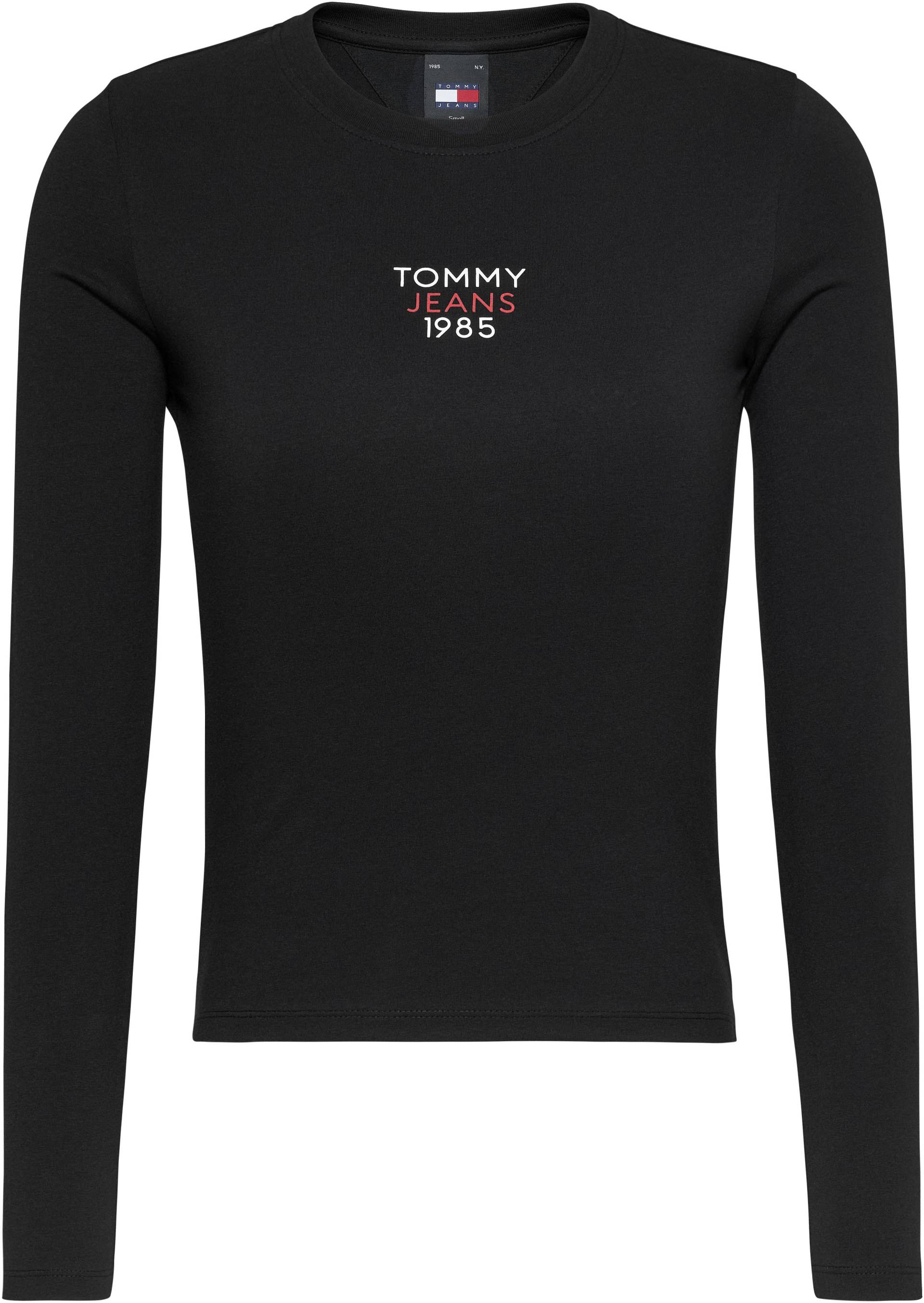 Tommy Jeans Langarmshirt »Slim Fit Essential Logo Longsleeve Shirt« von Tommy Jeans