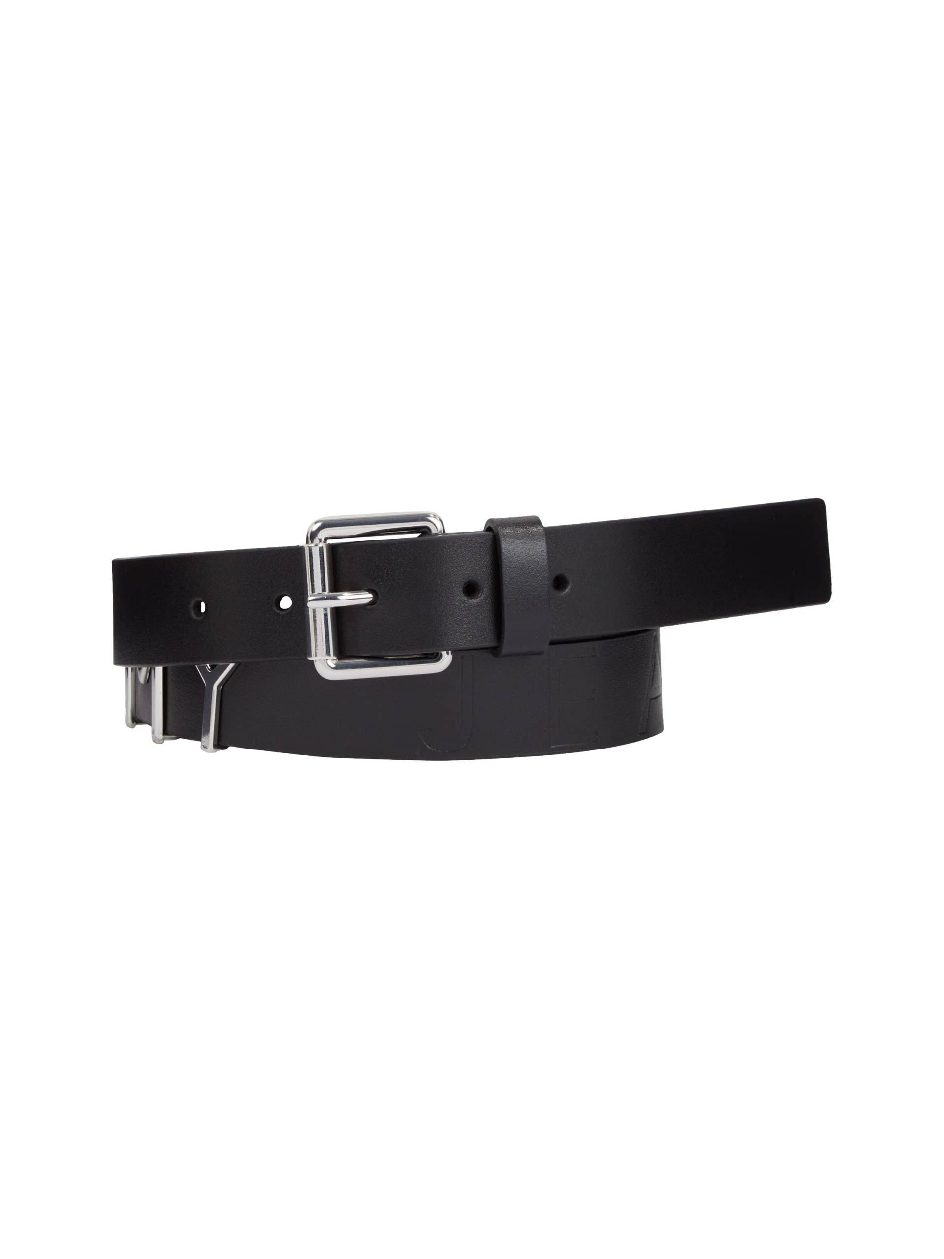 Tommy Jeans Ledergürtel, mit TH-Monogramm-Emblem Tommy Jeans Ledergürtel, mit TH-Monogramm-Emblem von Tommy Jeans