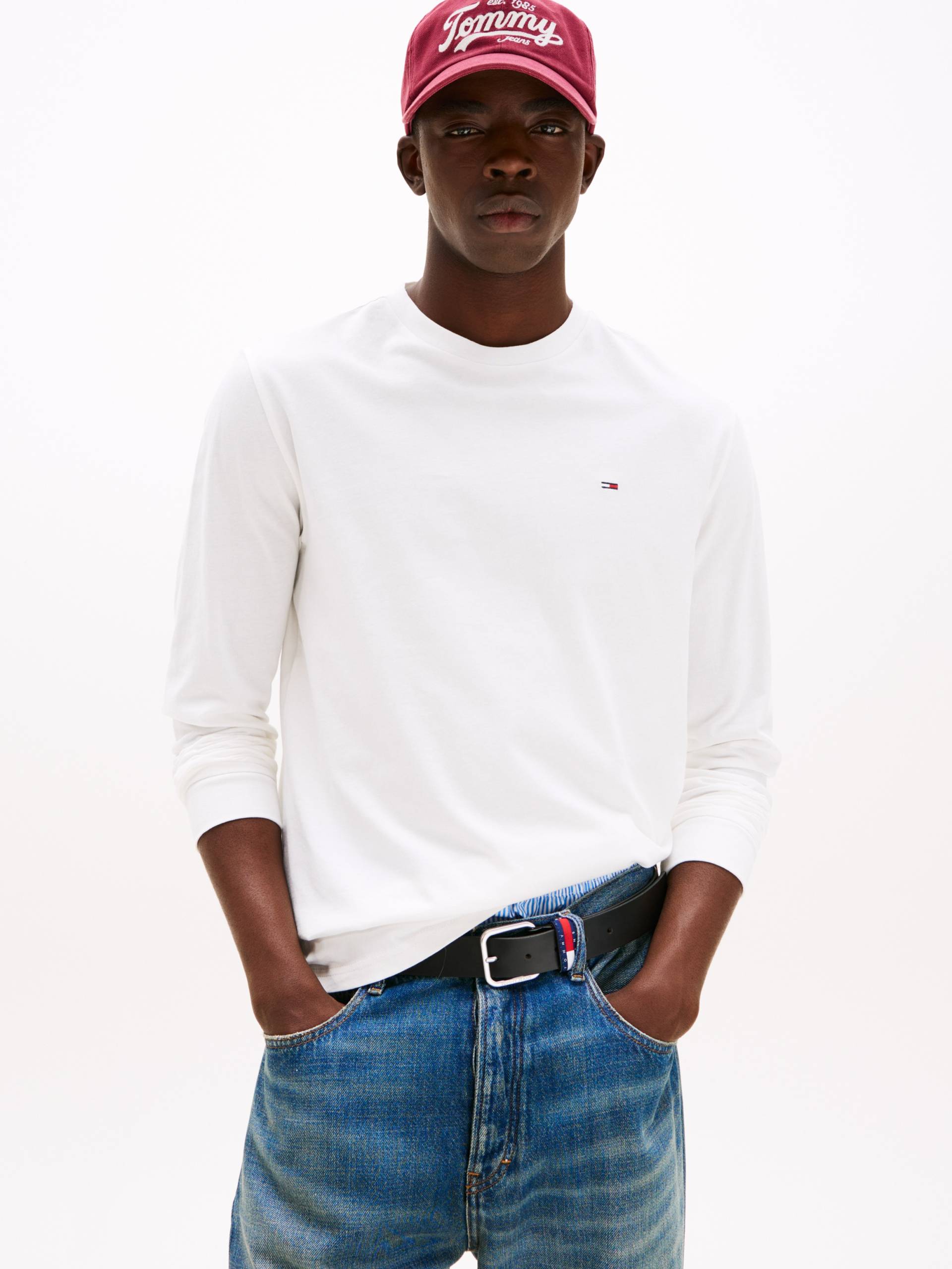 Tommy Jeans Longsleeve »TJM SLIM 2PACK L/S EXT«, (2 tlg.) von Tommy Jeans
