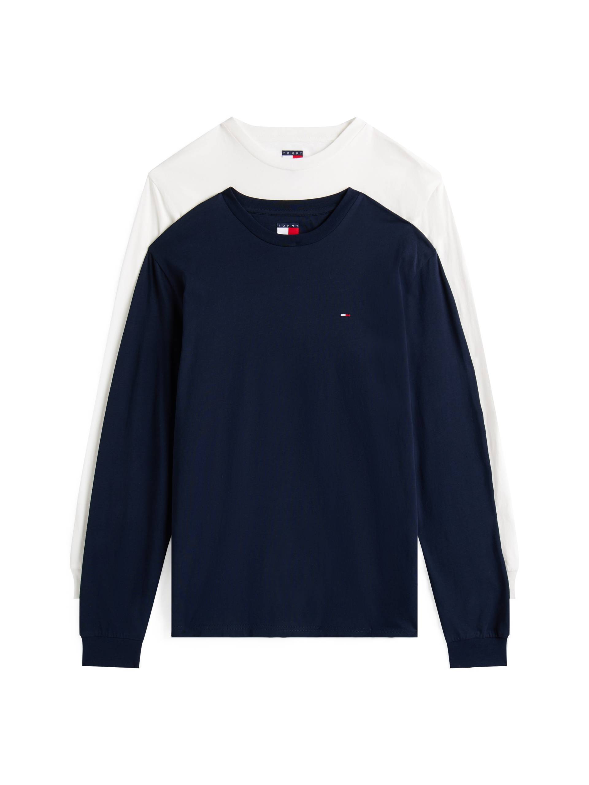 Tommy Jeans Longsleeve »TJM SLIM 2PACK L/S EXT«, (2 tlg.) von Tommy Jeans