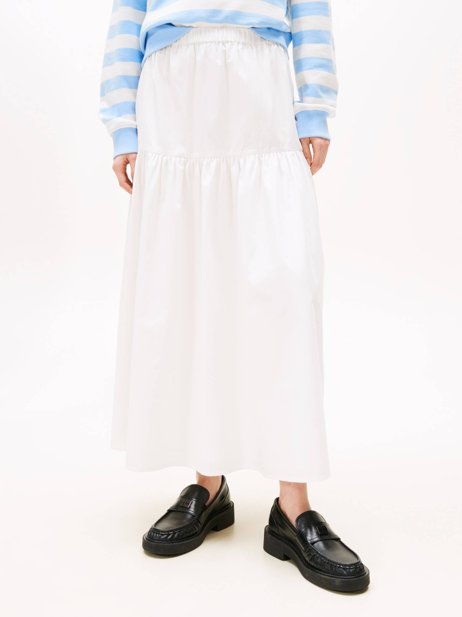 Tommy Jeans Maxirock »TJW POPLIN TIERED MAXI SKIRT« von Tommy Jeans