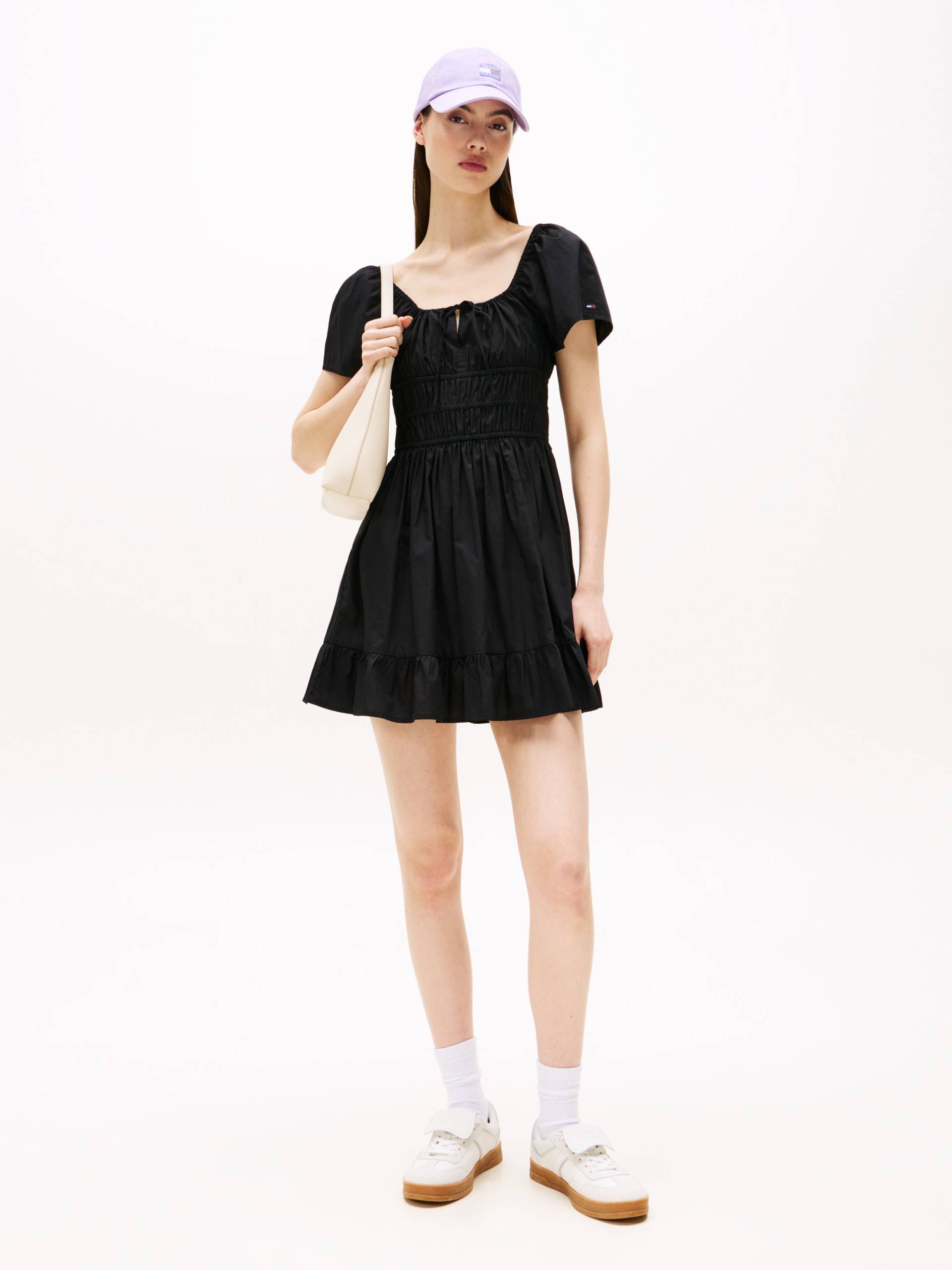 Tommy Jeans Minikleid »TJW ROUCHE MINI POPLIN DRESS EXT« Tommy Jeans Minikleid »TJW ROUCHE MINI POPLIN DRESS EXT« von Tommy Jeans