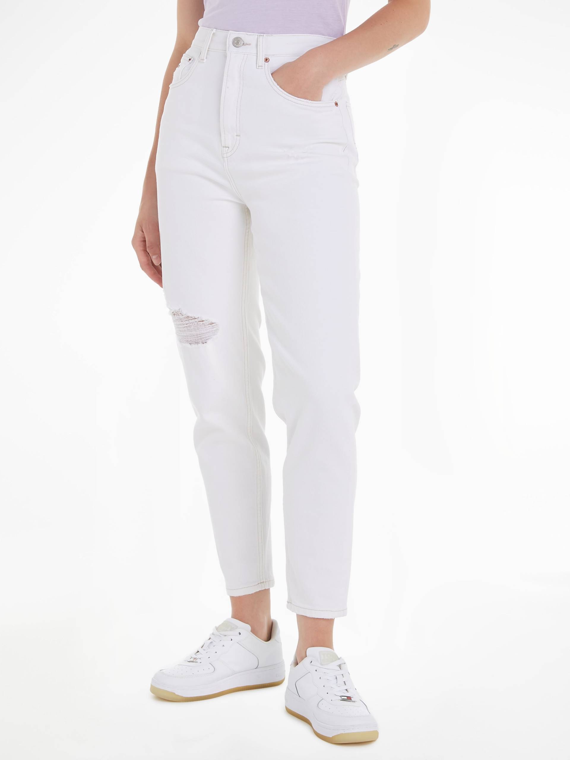 Tommy Jeans Mom-Jeans »MOM JEAN UH TPR BH5198«, mit Destroyed Effekten von Tommy Jeans