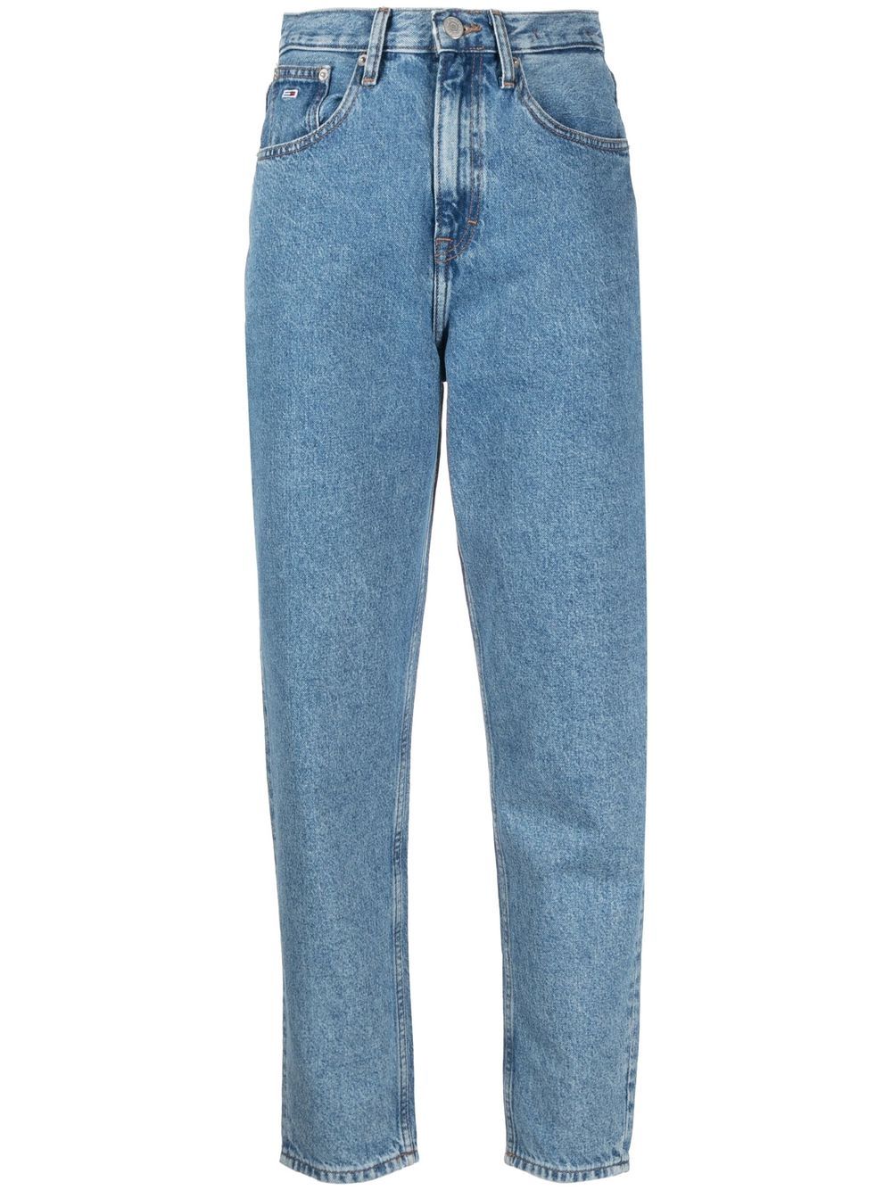 Tommy Jeans Mom high-rise tapered jeans - Blue von Tommy Jeans
