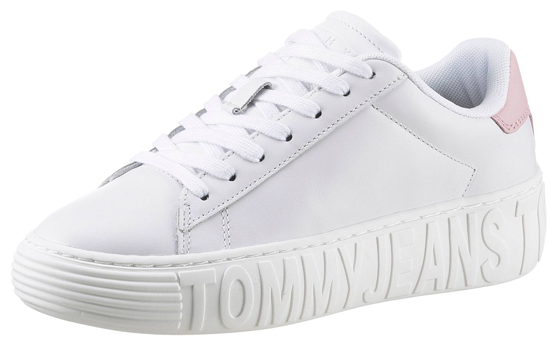 Tommy Jeans Plateausneaker »TOMMY JEANS NEW CUPSOLE LEATHER« von Tommy Jeans