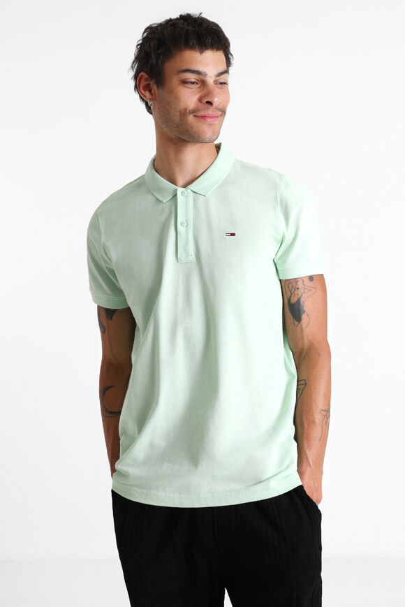 Tommy Jeans Poloshirt | Opal Green | Herren  | L von Tommy Jeans