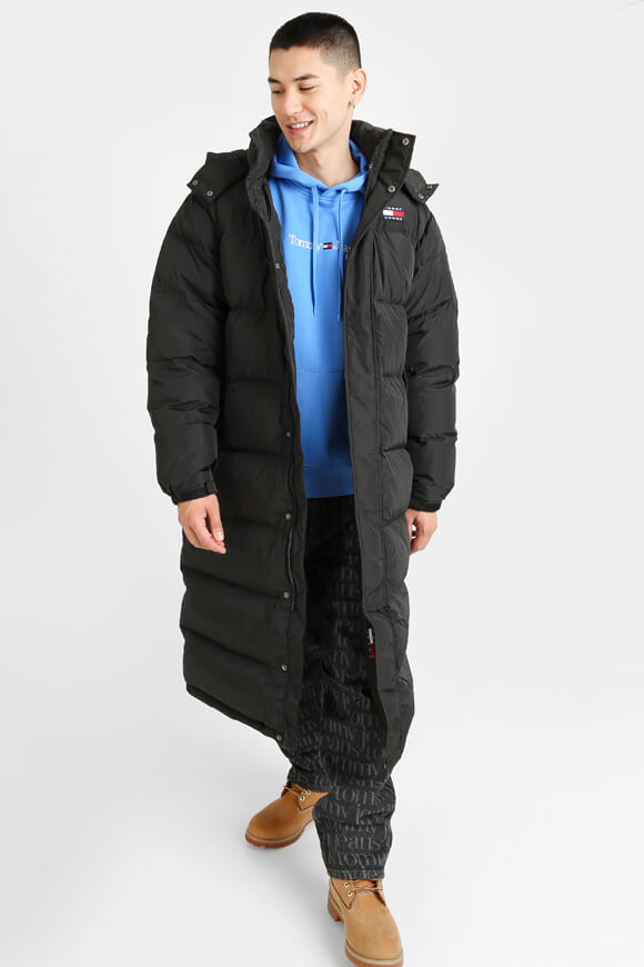 Tommy Jeans Puffer Daunenmantel | Schwarz | Herren  | L von Tommy Jeans